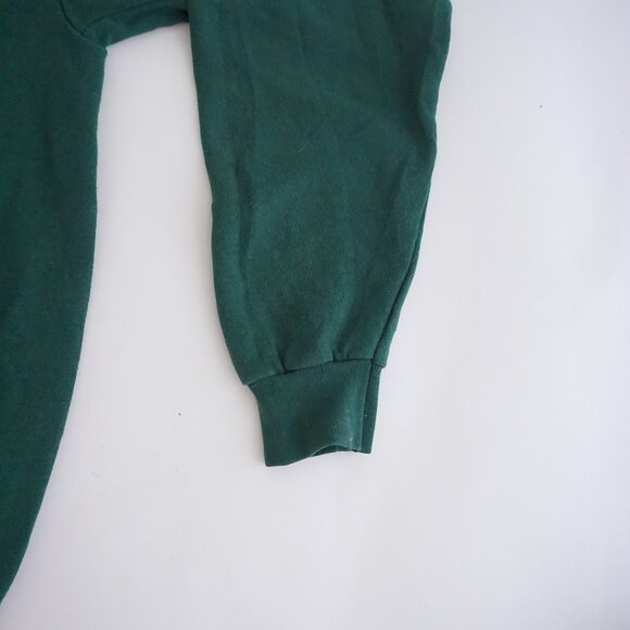 Vintage Endless Designs Green Floral Birdhouse Heart Wreath Sweatshirt XL - Picture 12 of 14